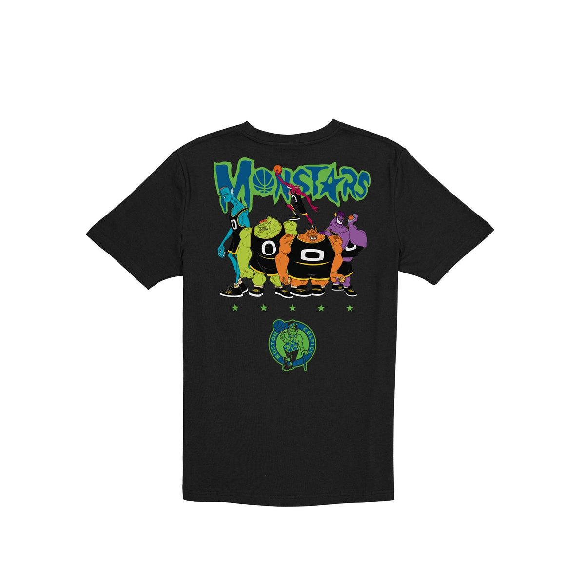 Space Jam x Boston Celtics Monstars Black T-Shirt