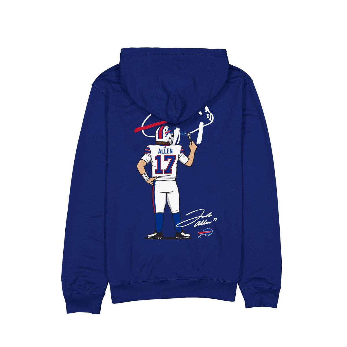 Buffalo Bills Billustration Hoodie