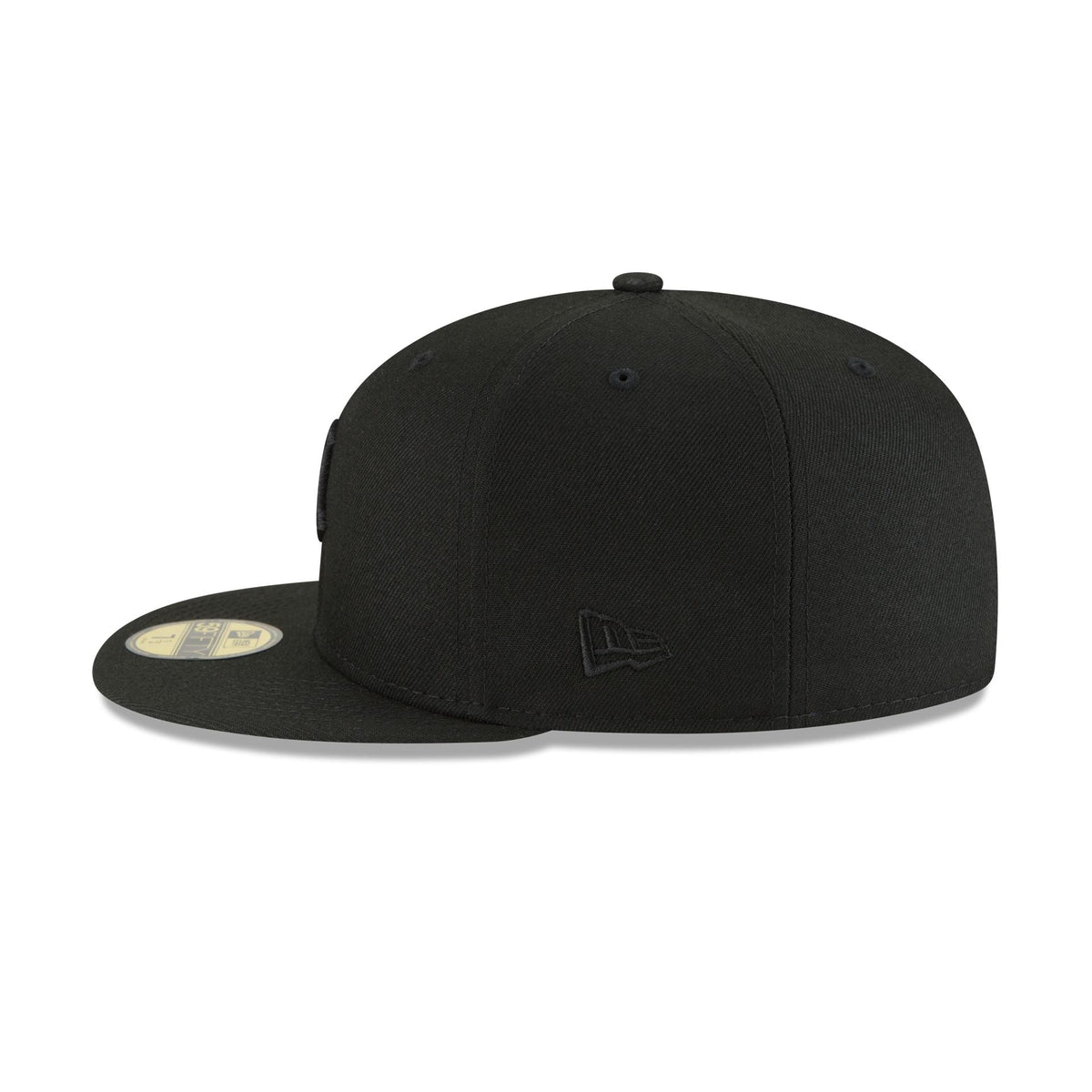 Detroit Tigers Basic Black on Black 59FIFTY Fitted Hat