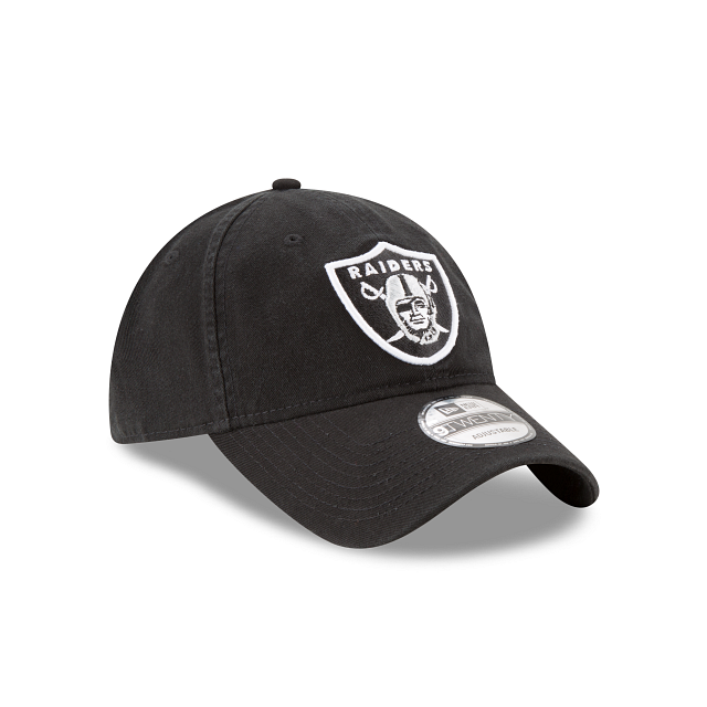 Las Vegas Raiders Core Classic Black 9TWENTY Adjustable Hat