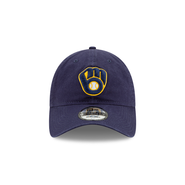 Milwaukee Brewers Core Classic Blue 9TWENTY Adjustable Hat
