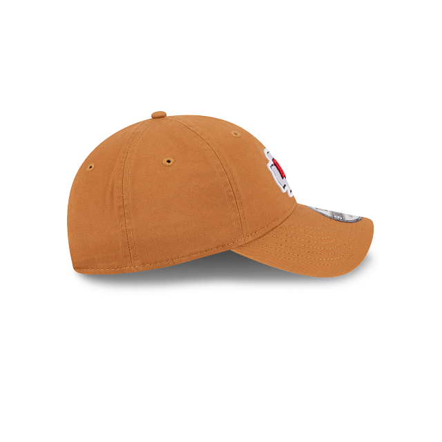 Kansas City Chiefs Light Bronze 9TWENTY Adjustable Hat