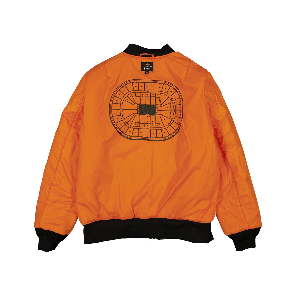 Alpha Industries x Boston Celtics Black Camo MA-1 Bomber Jacket