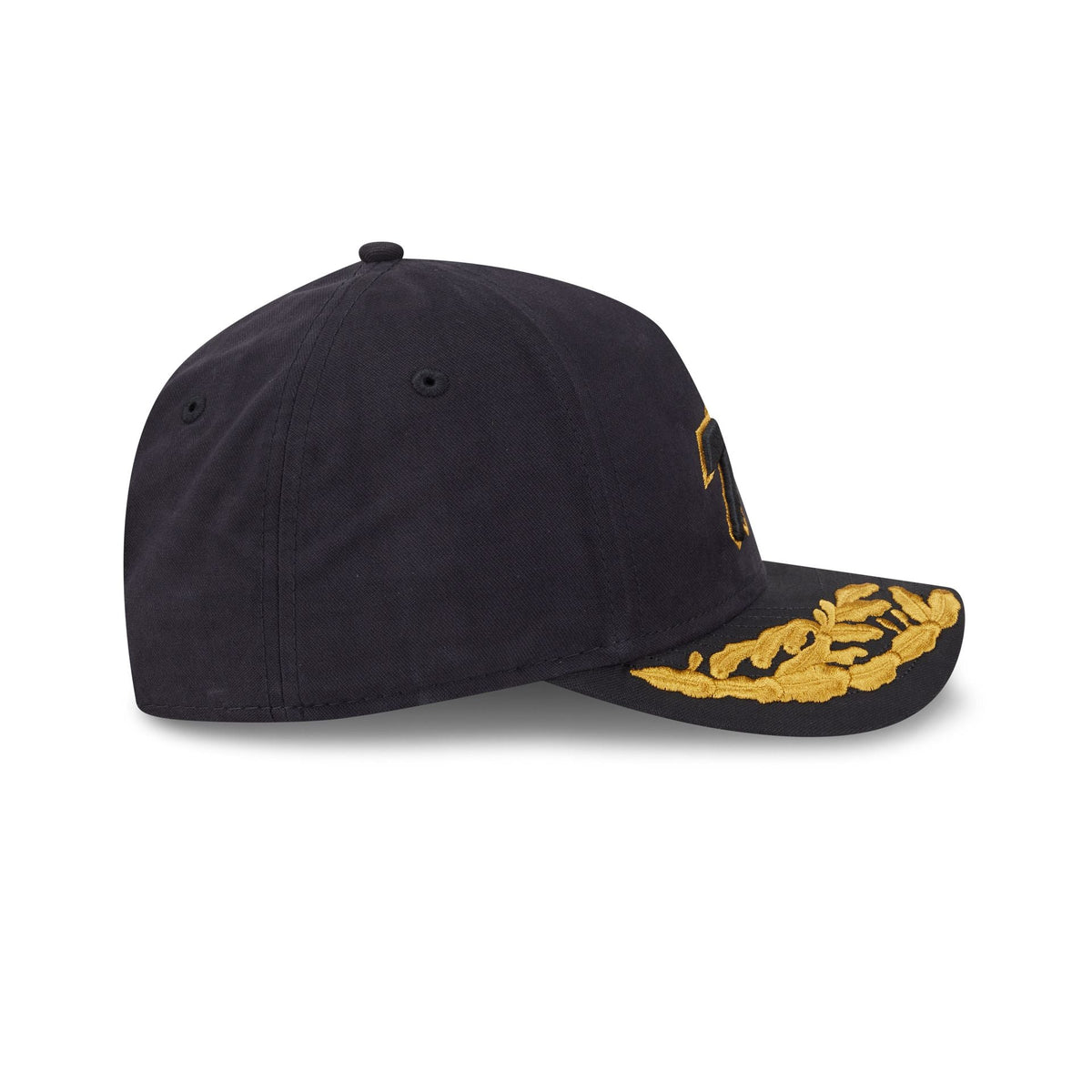 Alpha Industries x Buffalo Bills Black 9FORTY M-Crown A-Frame Snapback Hat