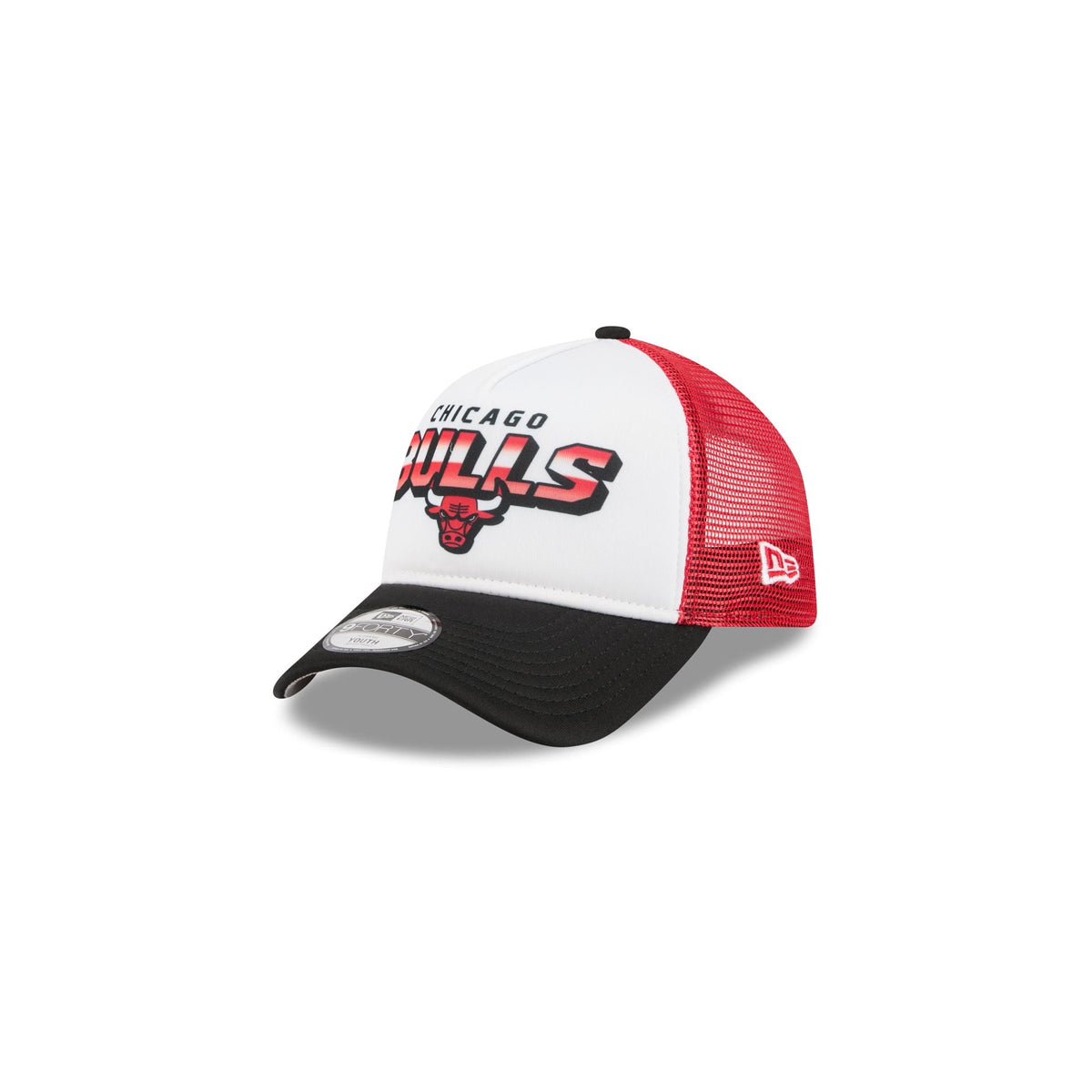 Chicago Bulls Shine Kids 9FORTY A-Frame Trucker Hat