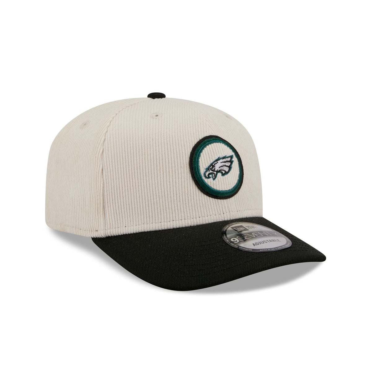Philadelphia Eagles Loyal Corduroy 9SEVENTY Stretch-Snap Hat