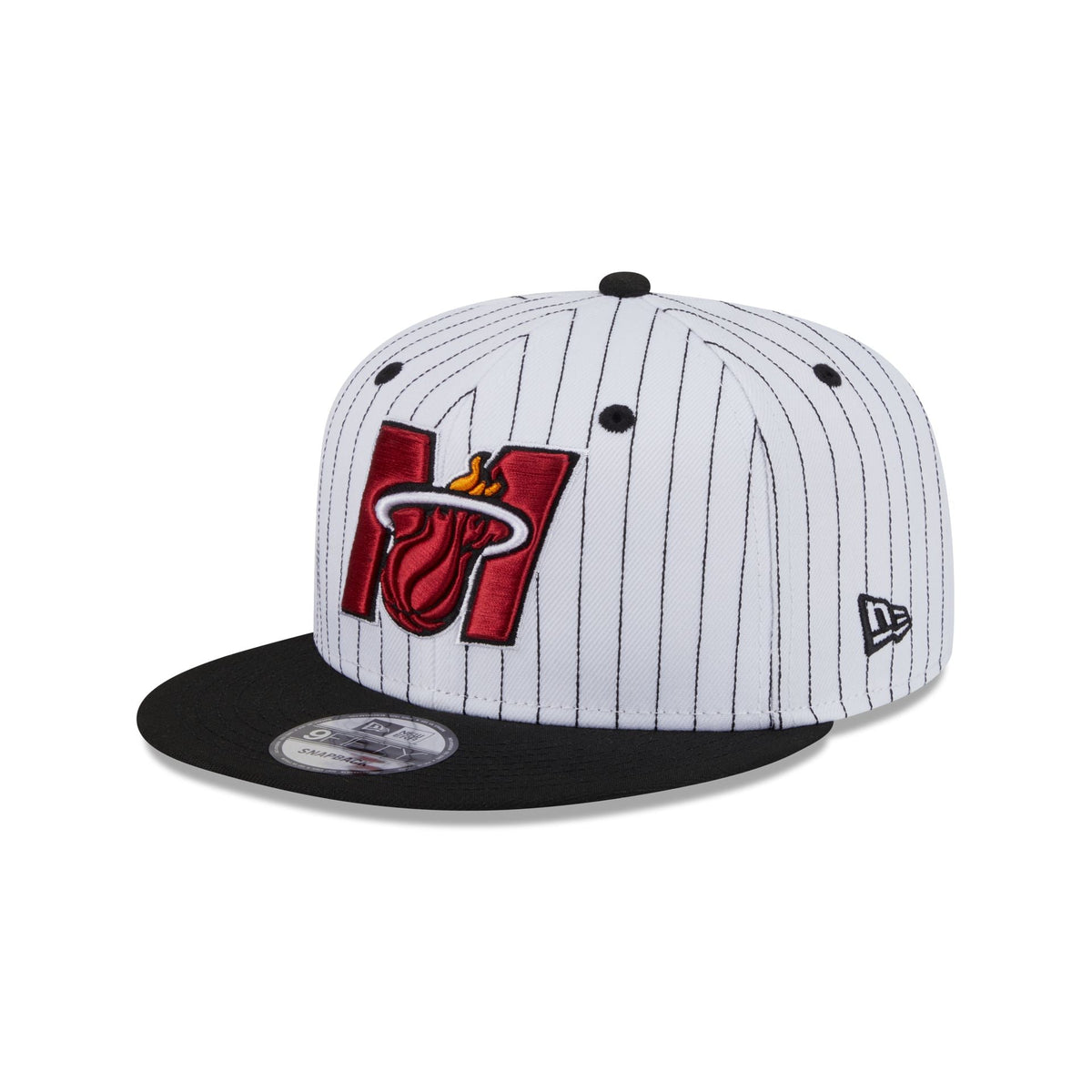 Miami Heat Deceptor Pinstripe 9FIFTY Snapback Hat