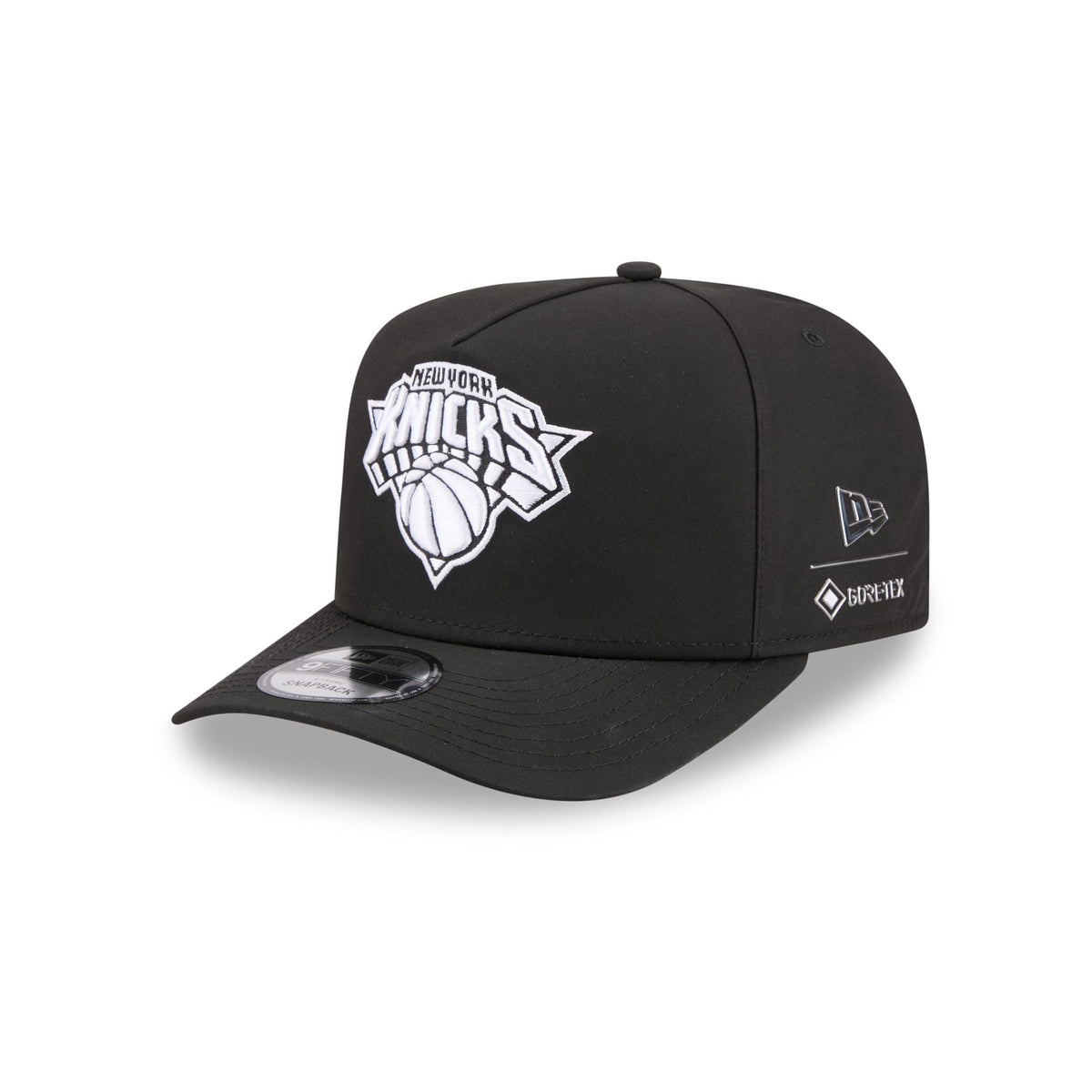 New York Knicks GORE-TEX Black 9FIFTY A-Frame Snapback Hat