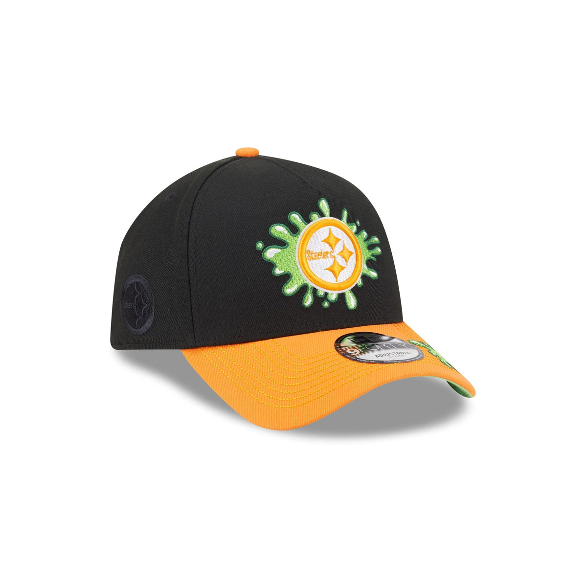 Nickelodeon Slime x Pittsburgh Steelers 9FORTY A-Frame Snapback Hat
