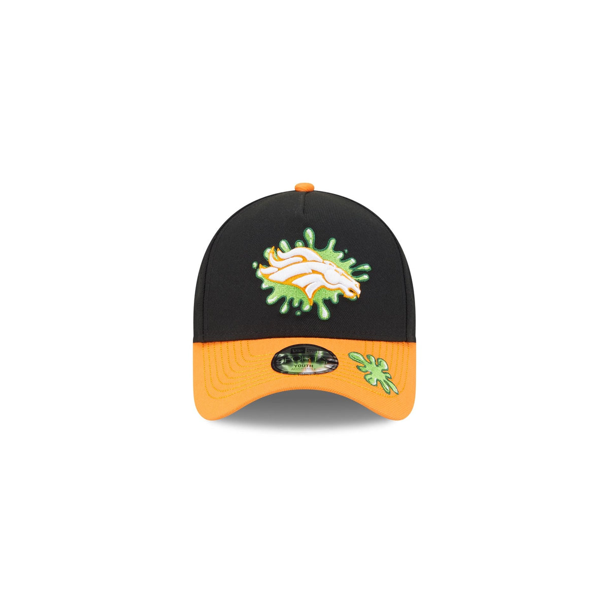 Nickelodeon Slime x Denver Broncos Kids 9FORTY A-Frame Snapback Hat