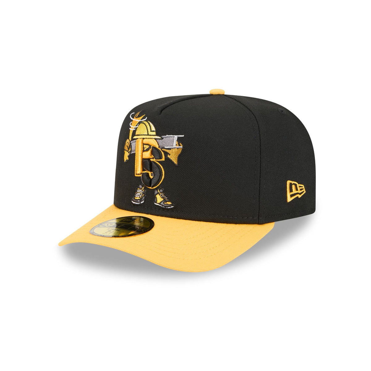 Pittsburgh Steelers Cartoon 59FIFTY A-Frame Fitted Hat