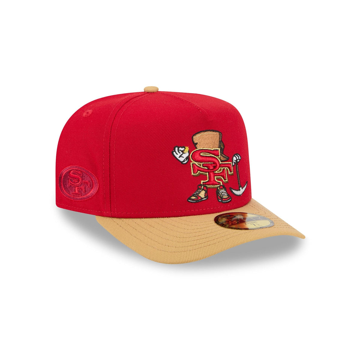 San Francisco 49ers Cartoon 59FIFTY A-Frame Fitted Hat