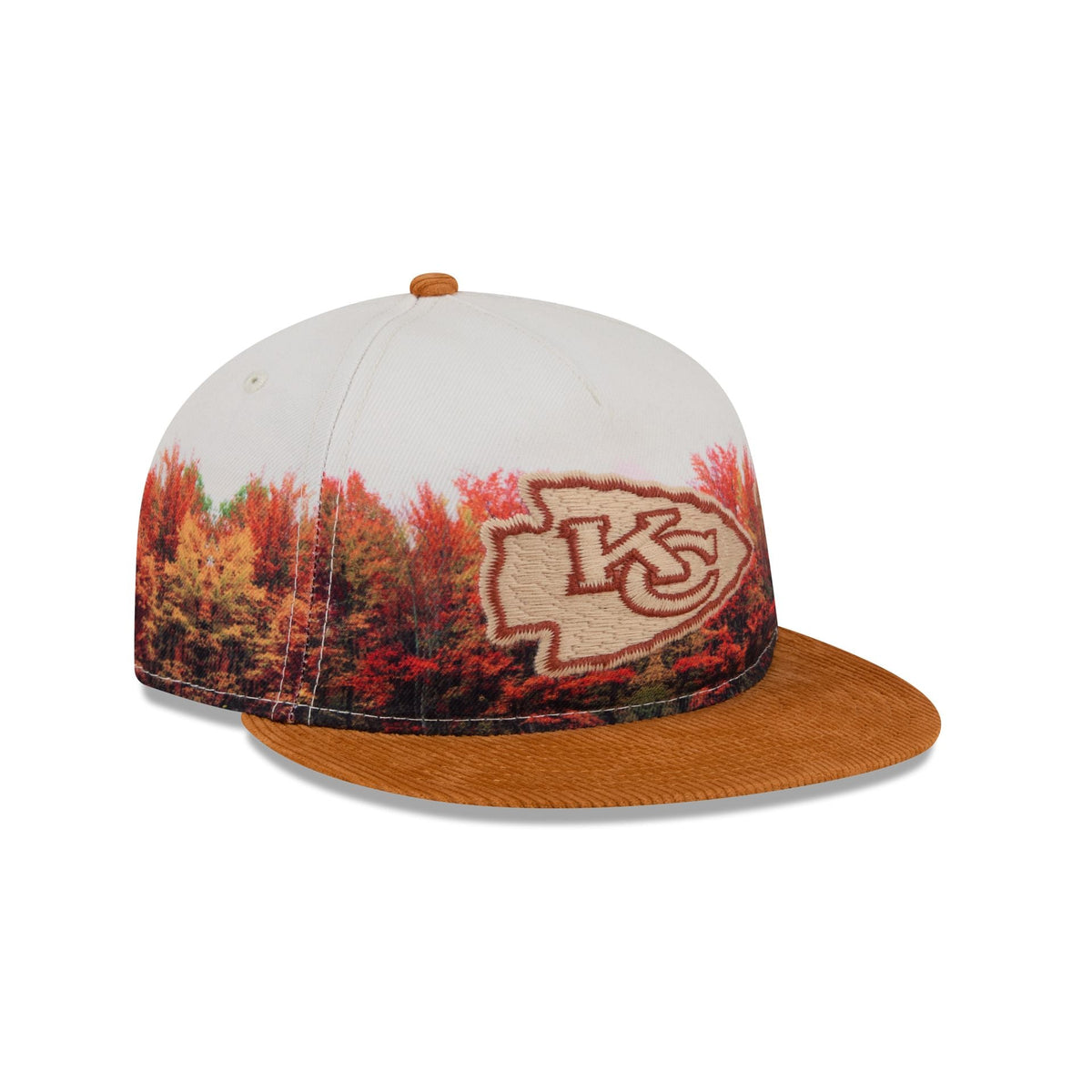 Kansas City Chiefs Fall Forest Retro Crown 9FIFTY Adjustable Hat