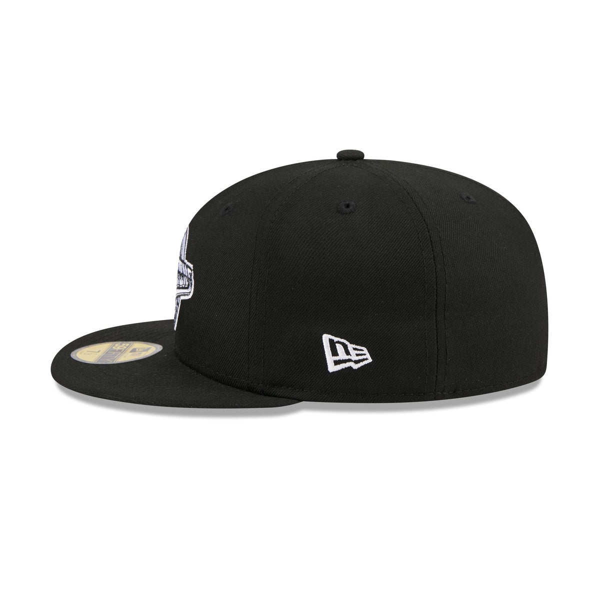 Detroit Pistons 1996-2000 Hardwood Classics Black 59FIFTY Fitted Hat