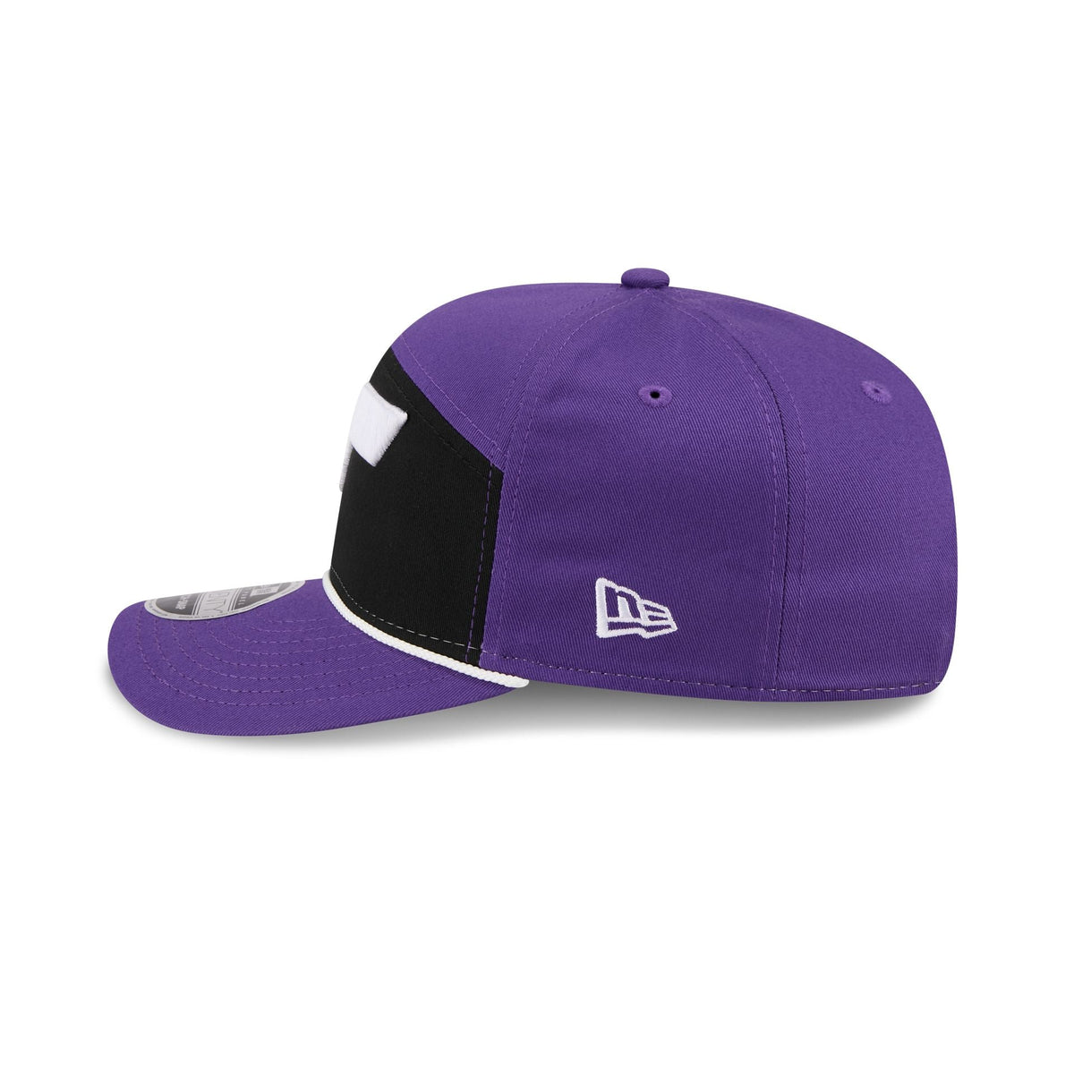 Utah Jazz Split Panel 9SEVENTY Stretch-Snap Hat