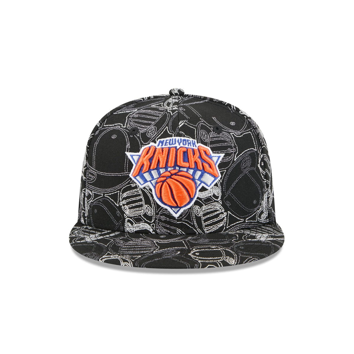 New York Knicks Cap Scramble 59FIFTY Fitted Hat