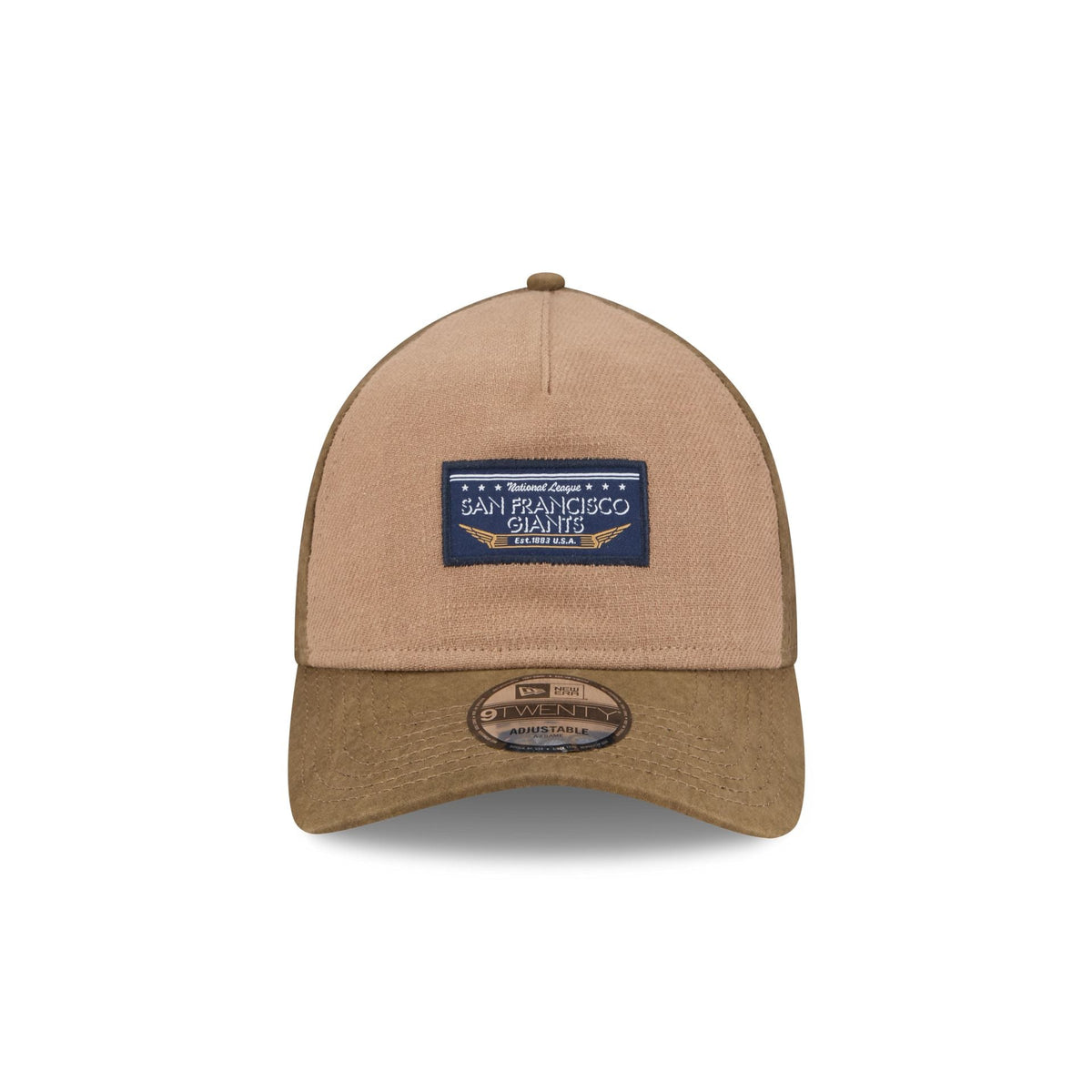 San Francisco Giants Utility Linen 9TWENTY A-Frame Adjustable Hat