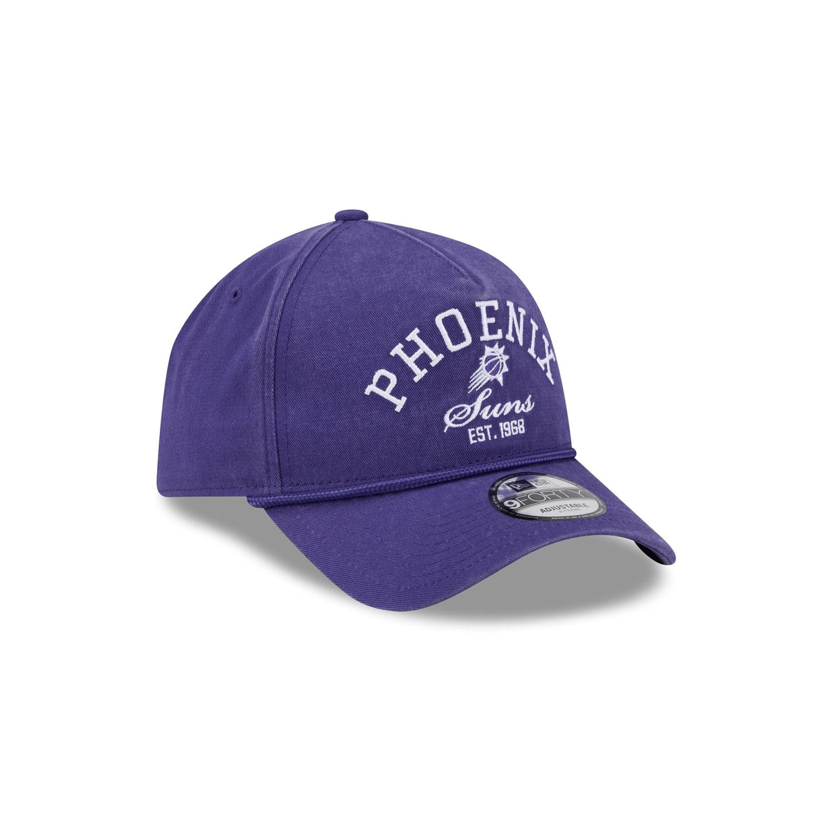 Phoenix Suns Stacked Rope 9FORTY A-Frame Snapback Hat