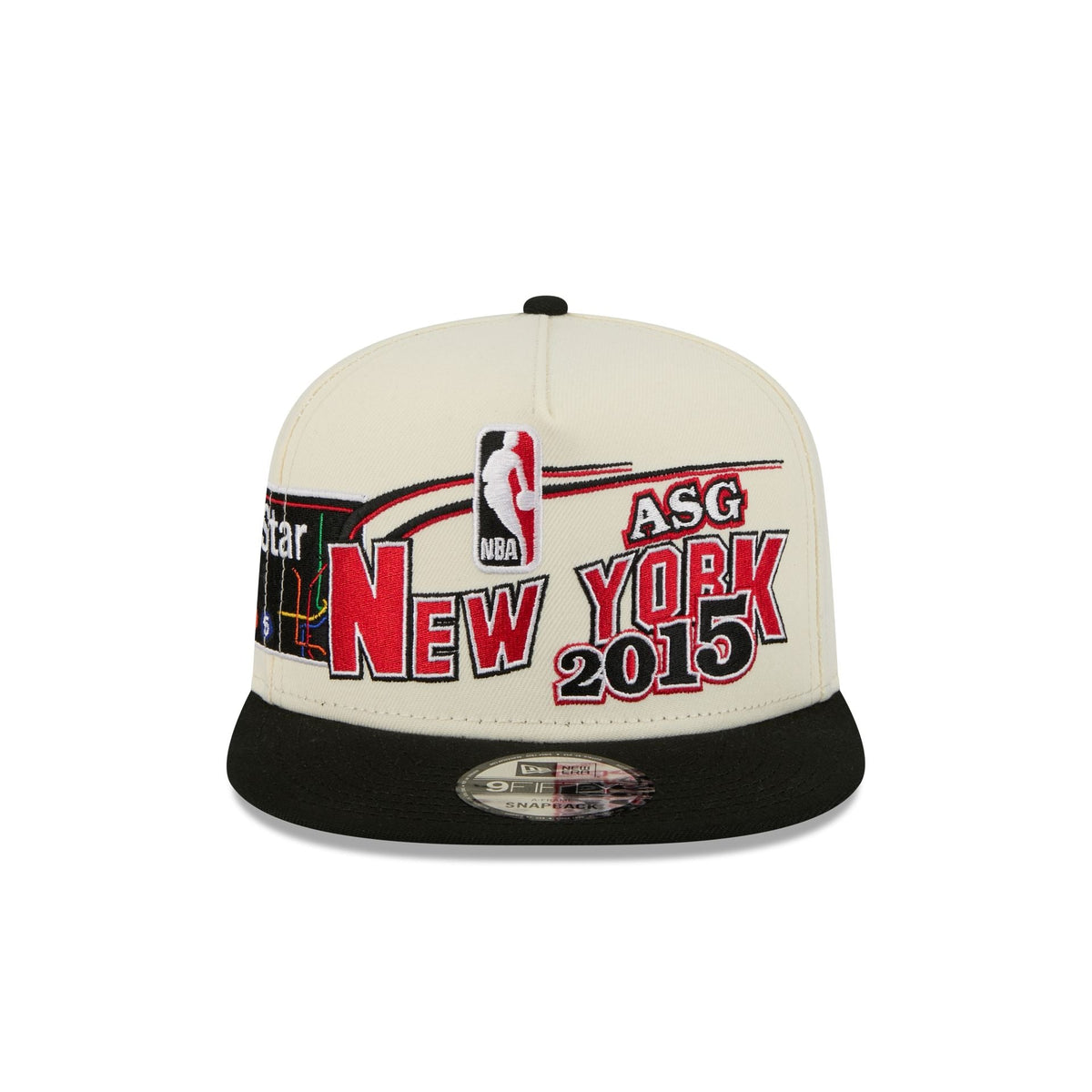 Brooklyn Nets Hardwood Classics 2015 All-Star Game 9FIFTY A-Frame Snapback Hat