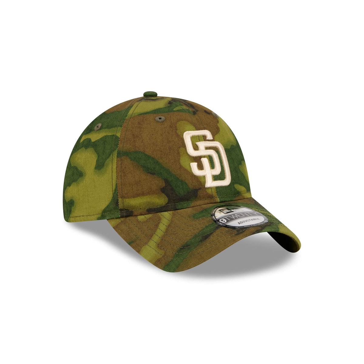 San Diego Padres Three Looms Ripstop Camo 9TWENTY Adjustable Hat