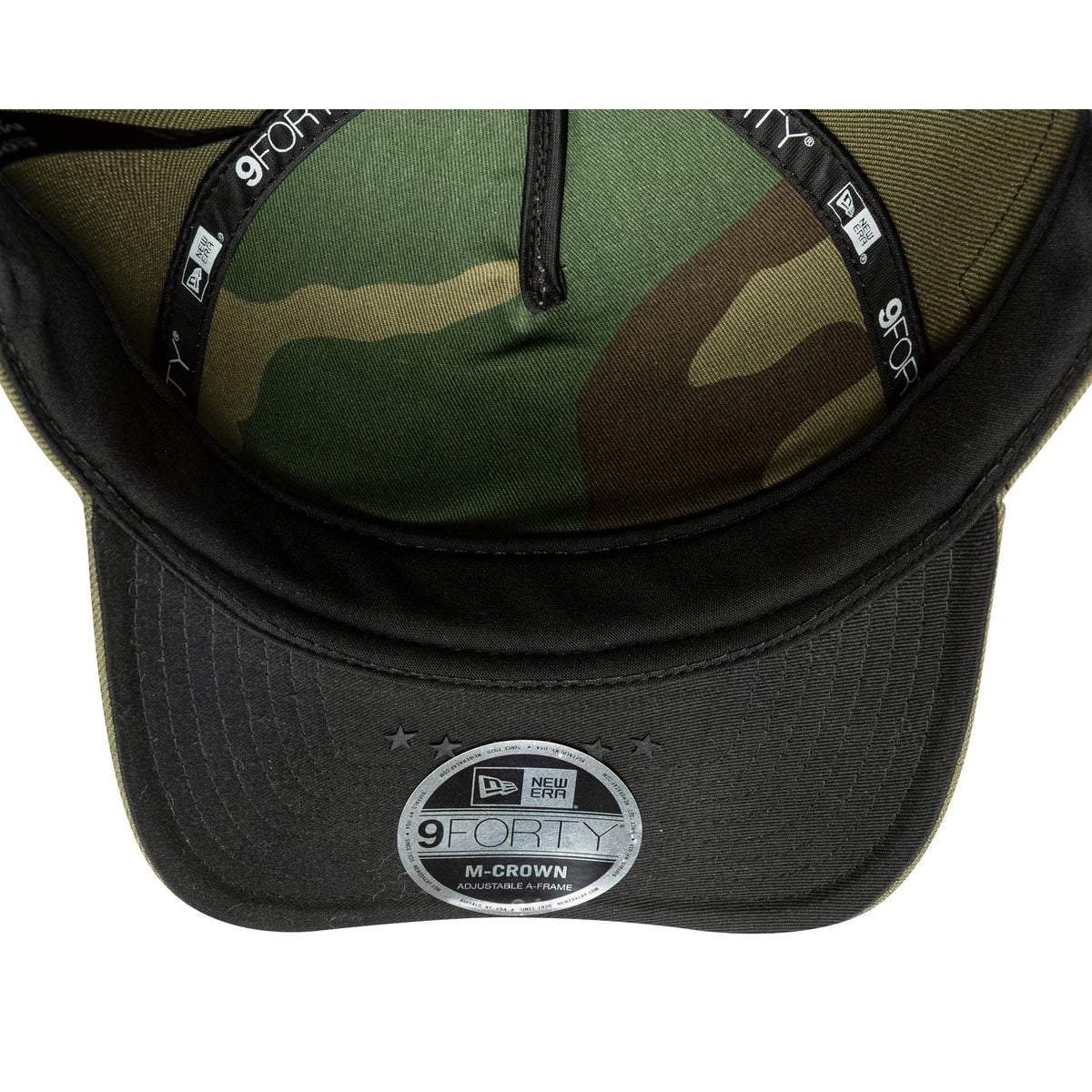 Tampa Bay Rays Armed Forces Day 2026 9FORTY M-Crown A-Frame Snapback Hat