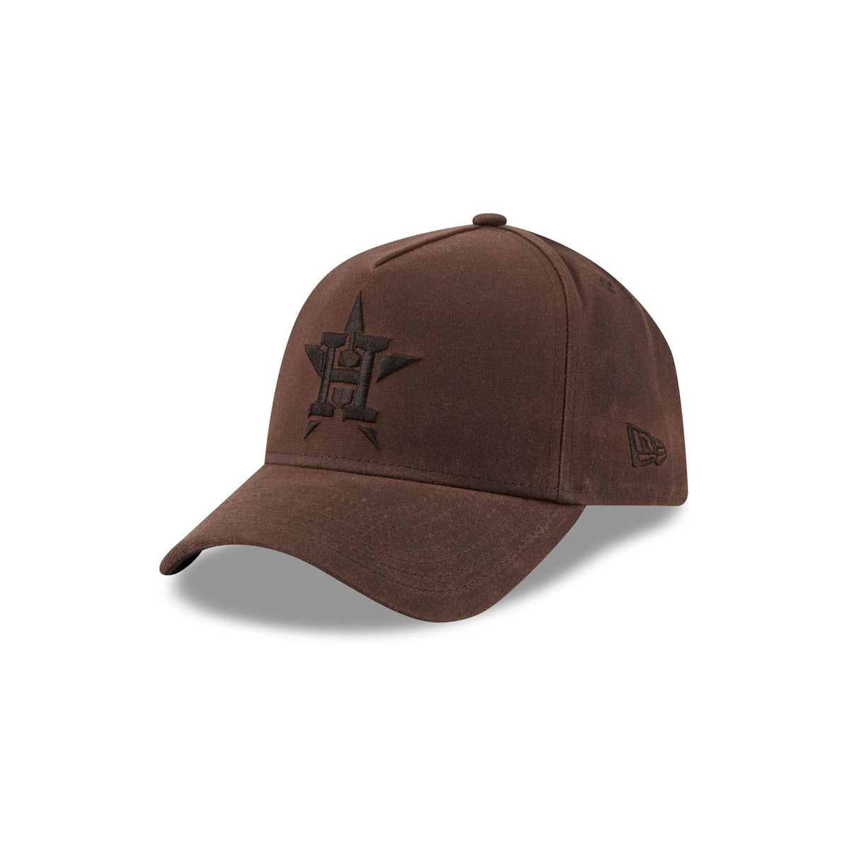 Houston Astros Waxed Canvas Brown 59FORTY A-Frame Fitted Hat