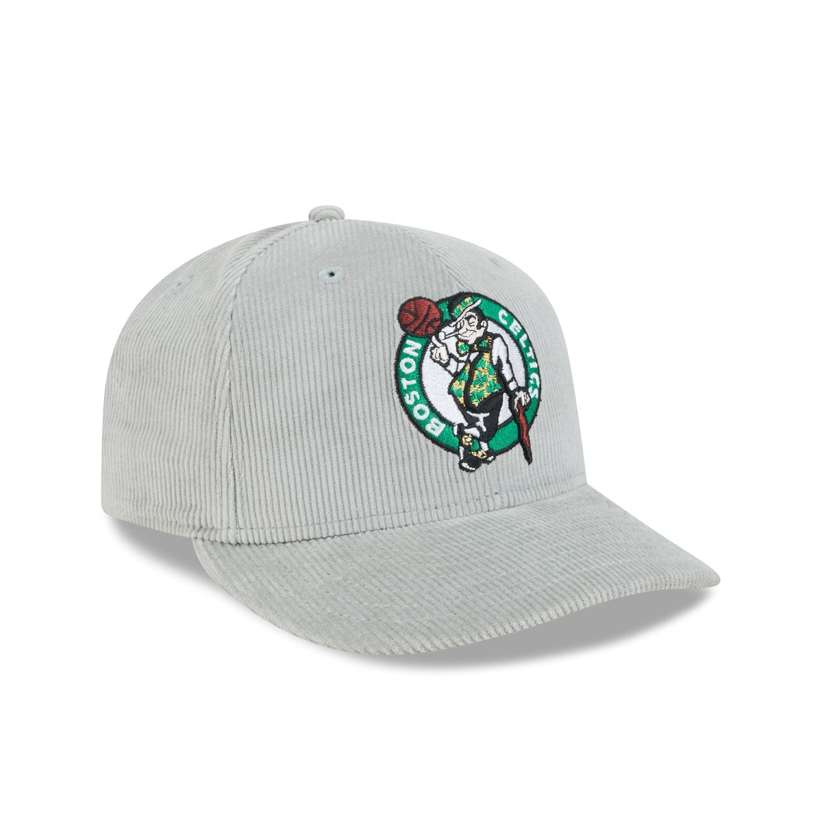 Boston Celtics Light Gray Corduroy 59FIFTY Fitted Hat