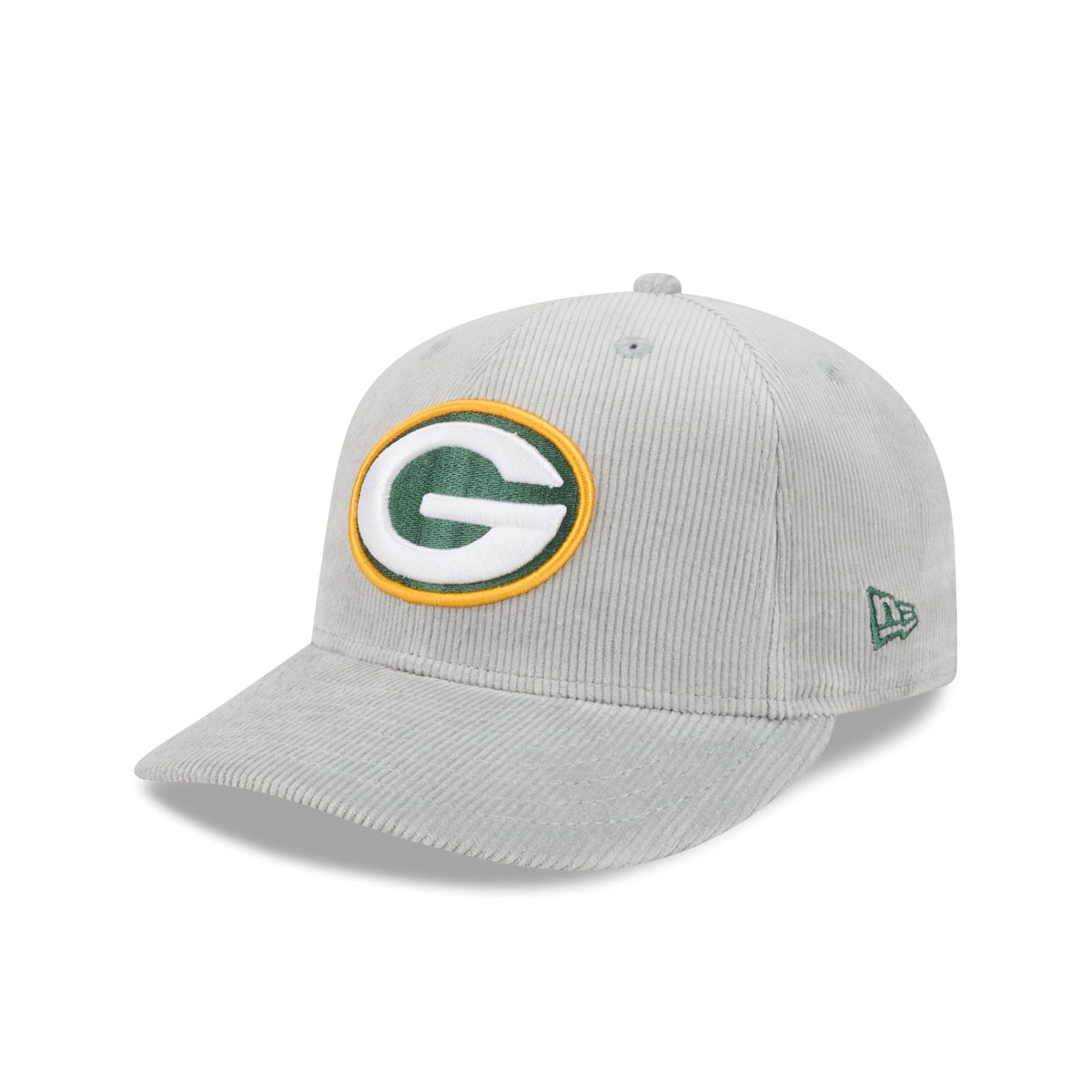 Green Bay Packers Light Gray Corduroy 59FIFTY Fitted Hat