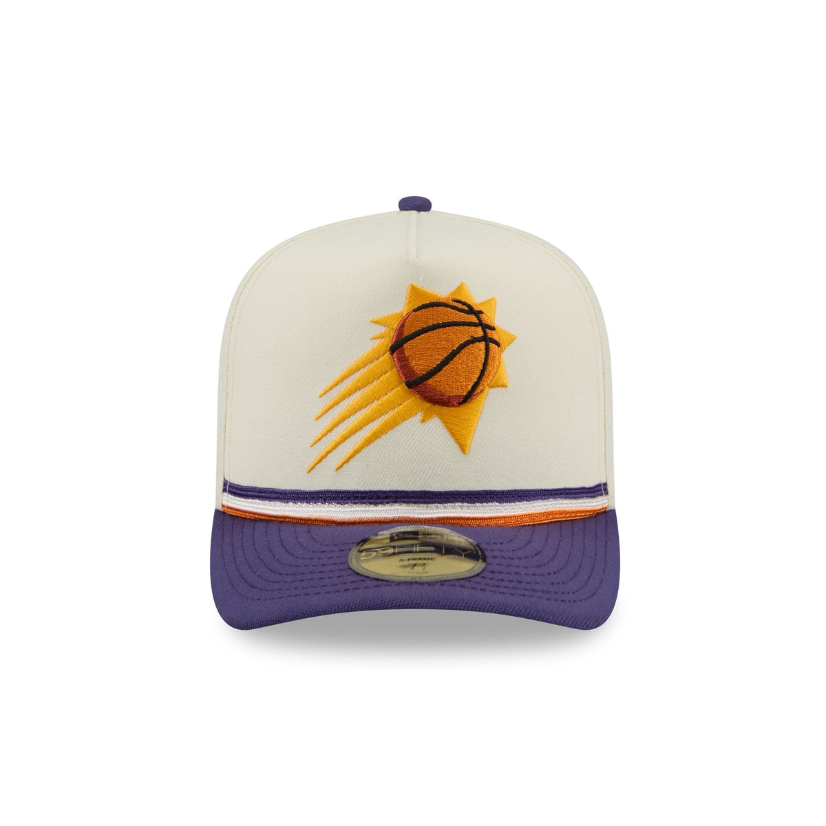 Phoenix Suns Vintage Stripe 59FIFTY A-Frame Fitted Hat