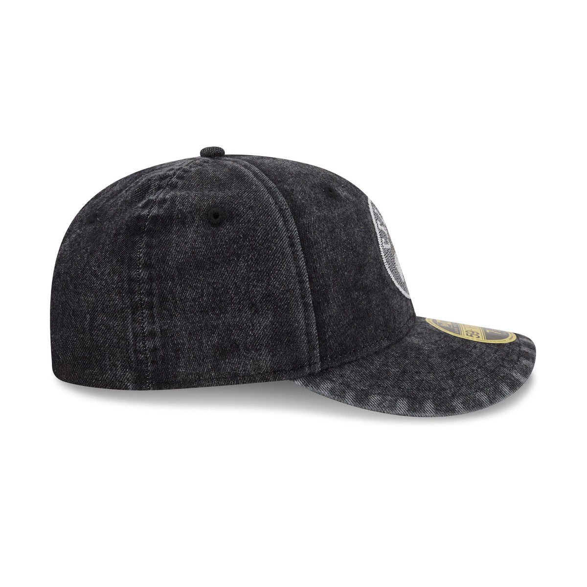 Boston Celtics Black Denim Low Profile 59FIFTY Fitted Hat