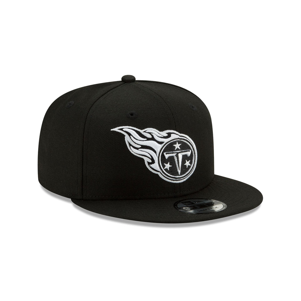 Tennessee Titans Basic Black & White 9FIFTY Snapback Hat