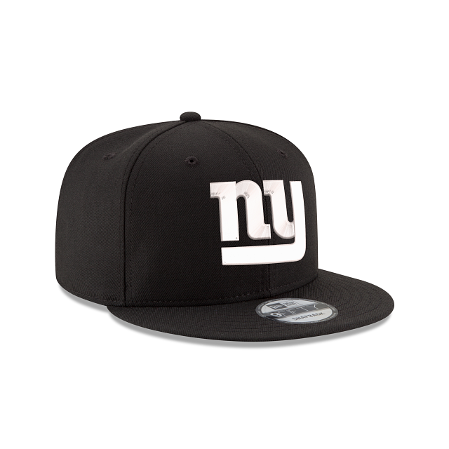 New York Giants Black and White 9FIFTY Snapback Hat