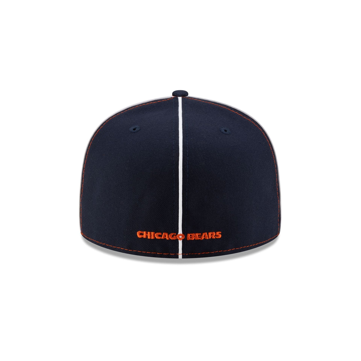 Chicago Bears Two-Tone Pinwheel 59FIFTY Fitted Hat