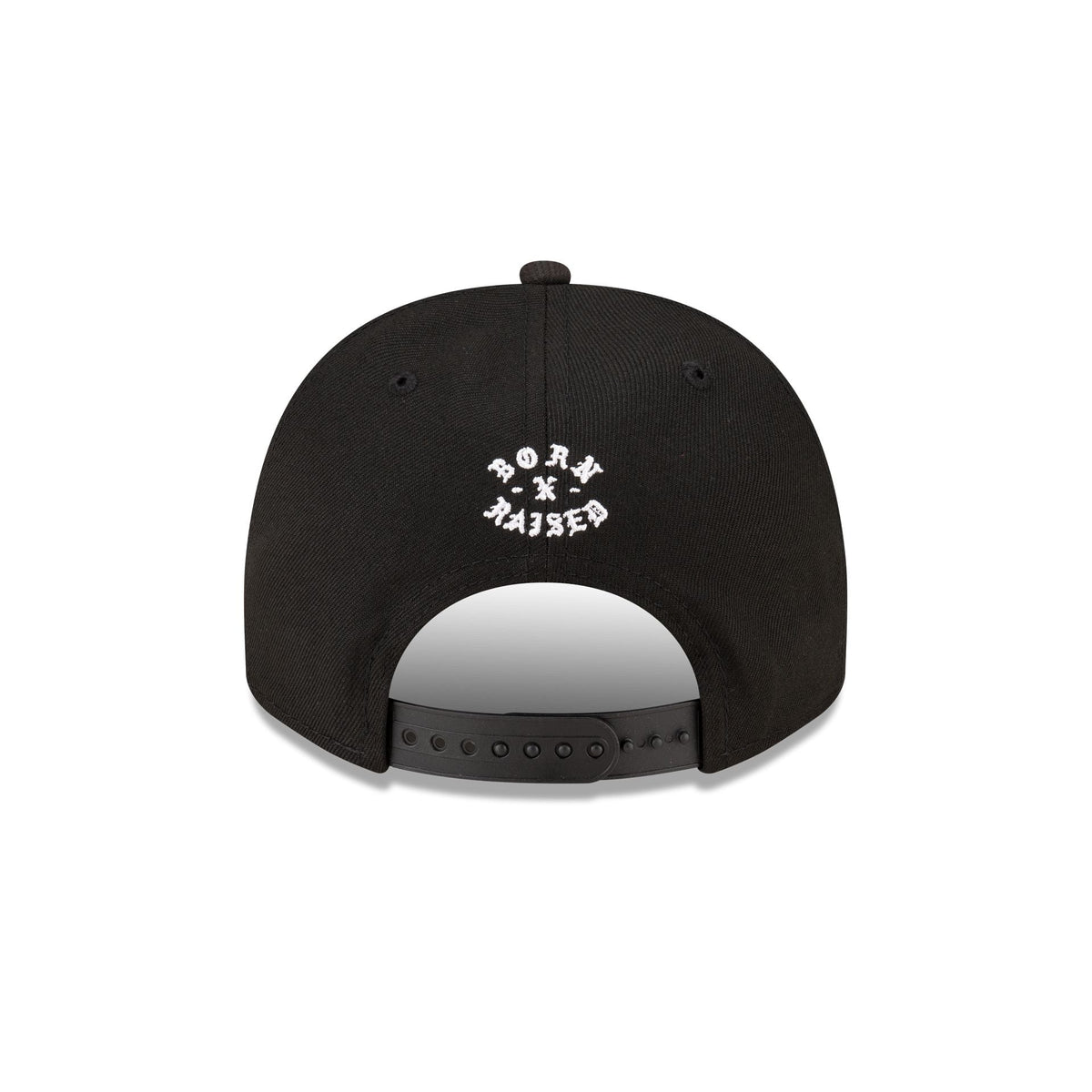 Born x Raised x Dallas Cowboys Script Black 9FIFTY A-Frame Snapback Hat