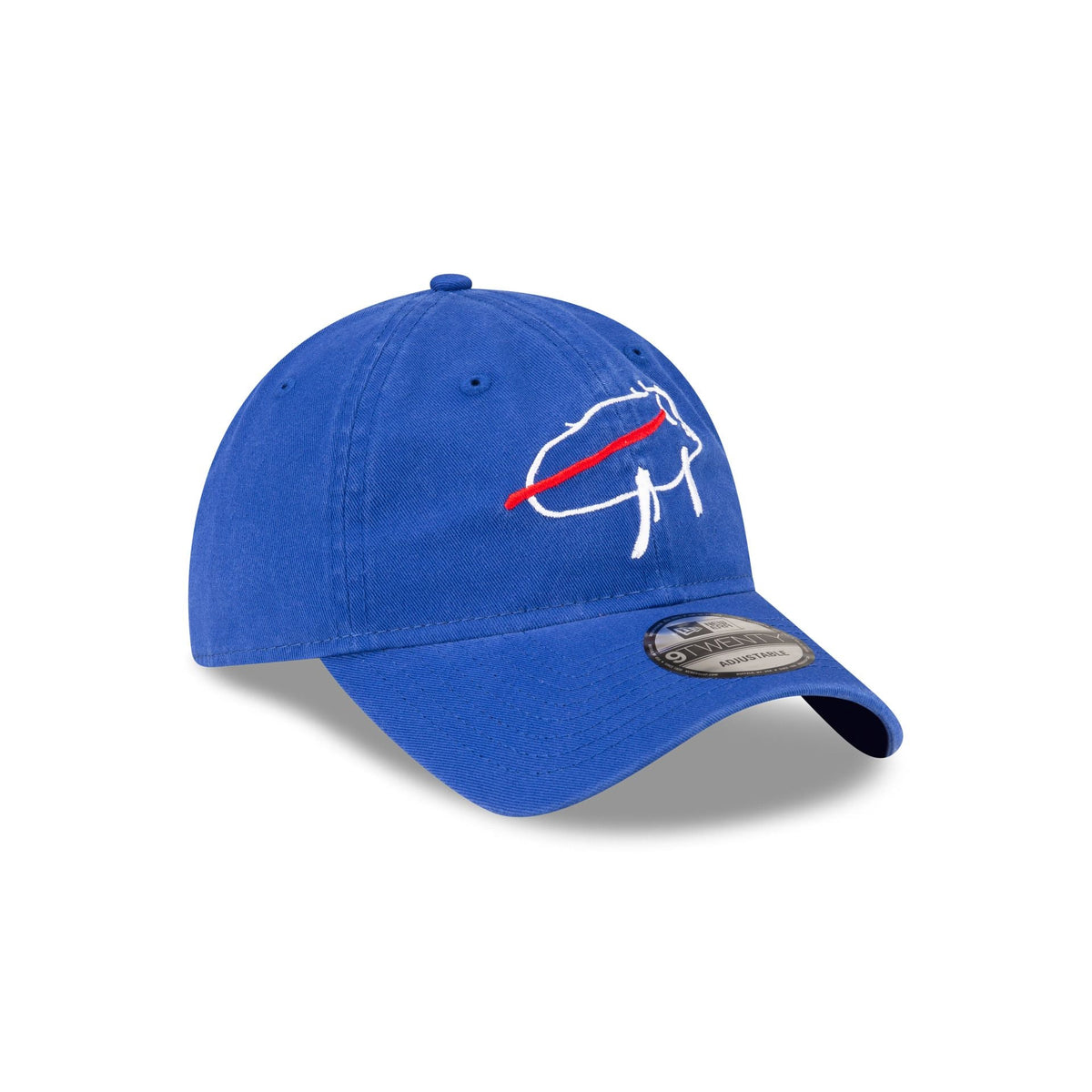 Buffalo Bills Billustration Blue 9TWENTY Adjustable Hat