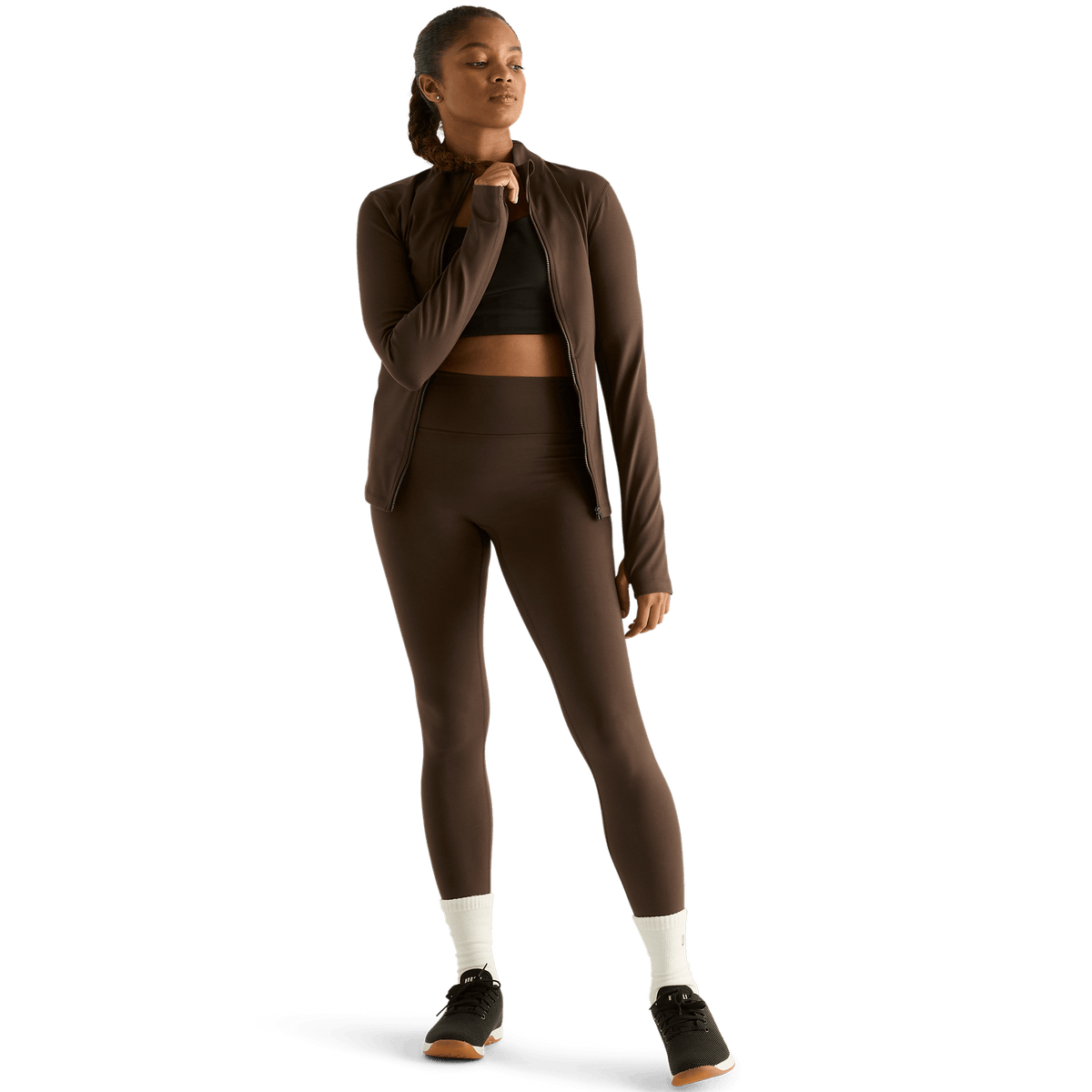 Women's High-Rise Matte Tight 25